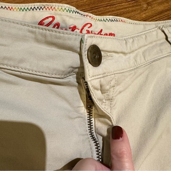 Robert Graham Mens Khaki Light Tan Flat Front Shorts Golf Casual Lounge Designer - Picture 5 of 6